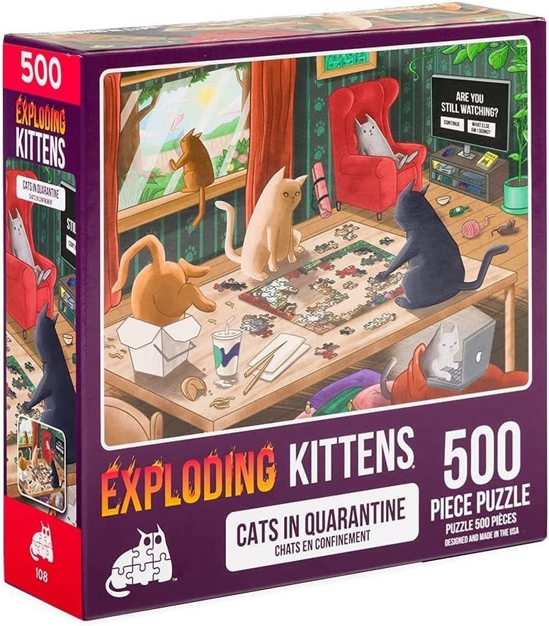 500 pcs - Cats in Quarantine