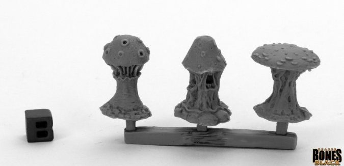 Bones Black: Shrieking Fungi