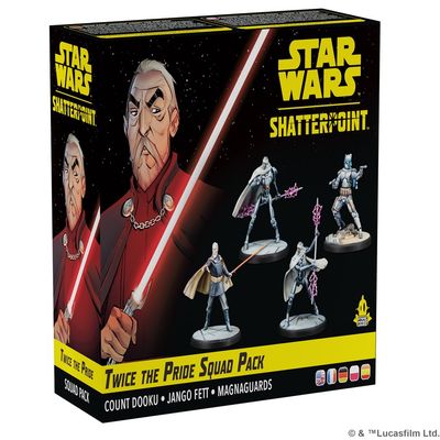 Star Wars - Shatterpoint: Twice the Pride: Count Dooku Squad Pack