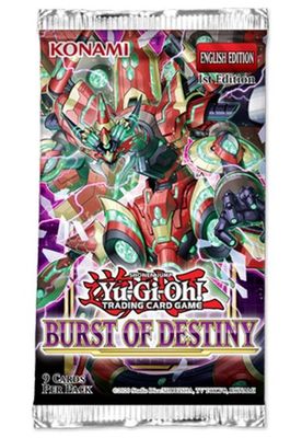 Yu-Gi-Oh: Burst of Destiny Booster Pack