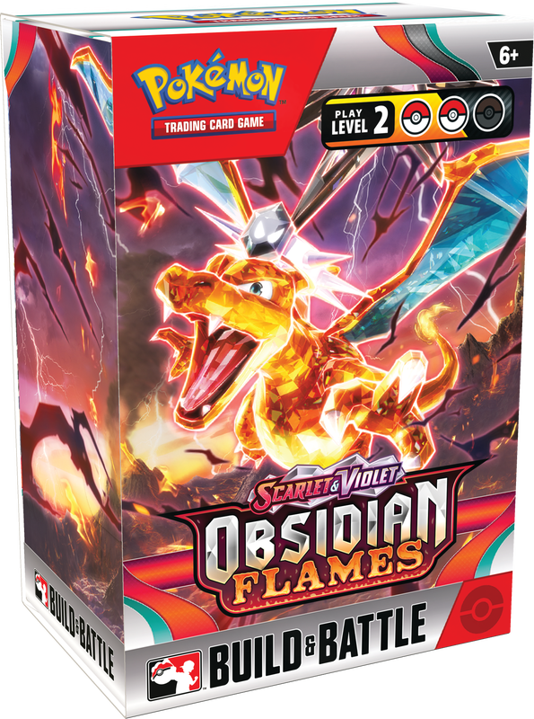 Pokemon TCG - Scarlet &amp; Violet: Obsidian Flames Build &amp; Battle Box