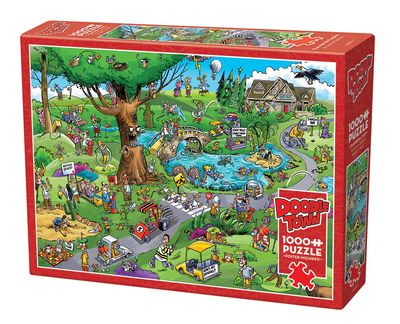 1000 pcs - DoodleTown: Par For The Course