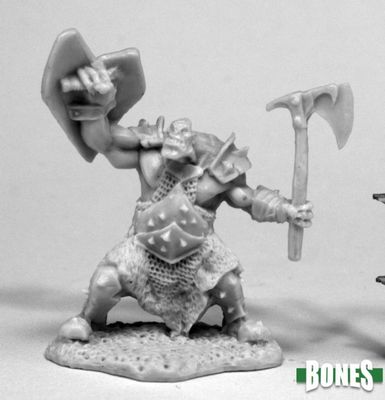 Dark Heaven Bones: Orc Slayer (Axe &amp; Shield)