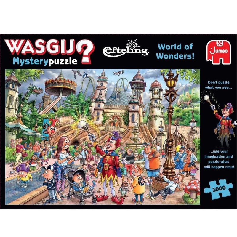 1000 pcs - WASGIJ - Mystery Puzzle - World of Wonders