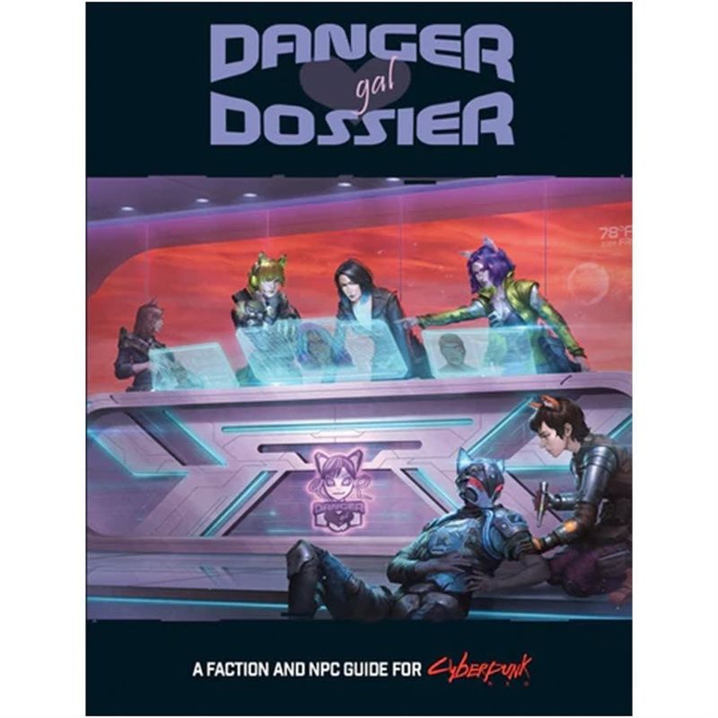 Cyberpunk Red RPG: Danger Gal Dossier