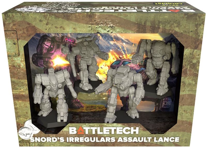 Battletech: Snord&#39;s Irregulars Assault Lance