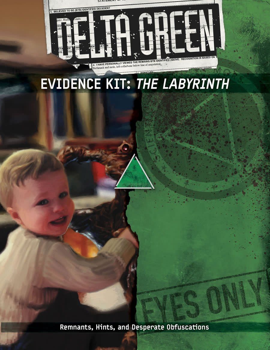 Delta Green RPG: The Labyrinth - Evidence Kit