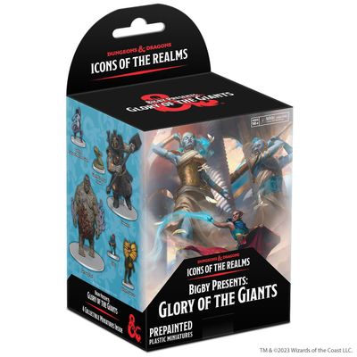 D&amp;D  Icons of the Realms: Miniature Booster - Glory of the Giants