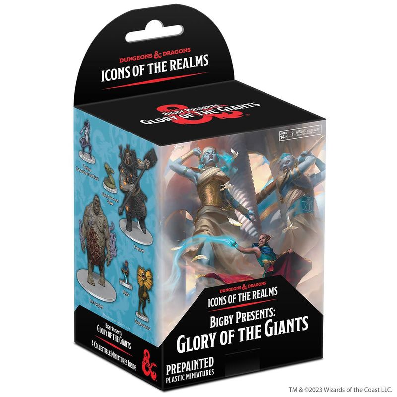 D&amp;D  Icons of the Realms: Miniature Booster - Glory of the Giants