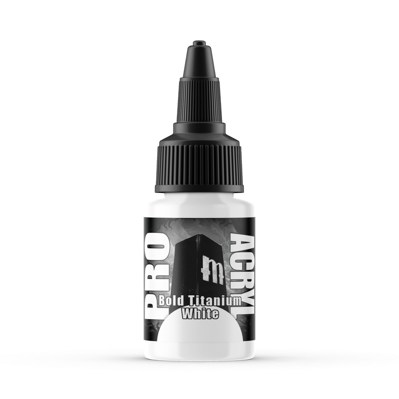 Pro Acryl: Bold Titanium White Paint