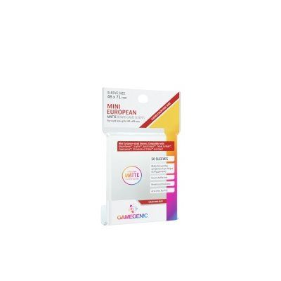 Sleeves - 46x71mm GameGenic Matte - 50/pk (Mini European, Ruby)