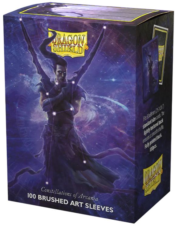 Sleeves - 63x88mm - Dragon Shield - 100/pk - Brushed Art - Constellations of Alaric