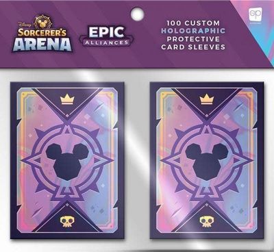 Sleeves - 2.5"x 3.5" USAopoly Disney Sorcerer's Arena 100/pk