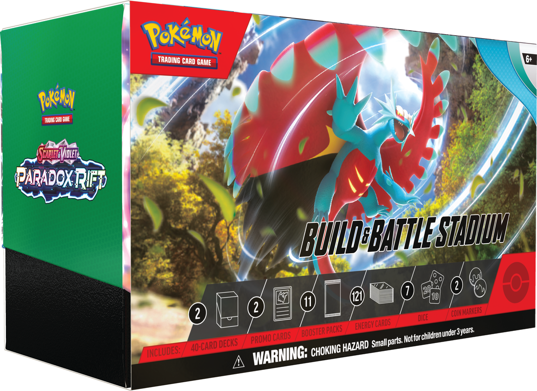 Pokemon TCG - Scarlet &amp; Violet: Paradox Rift Build &amp; Battle Stadium