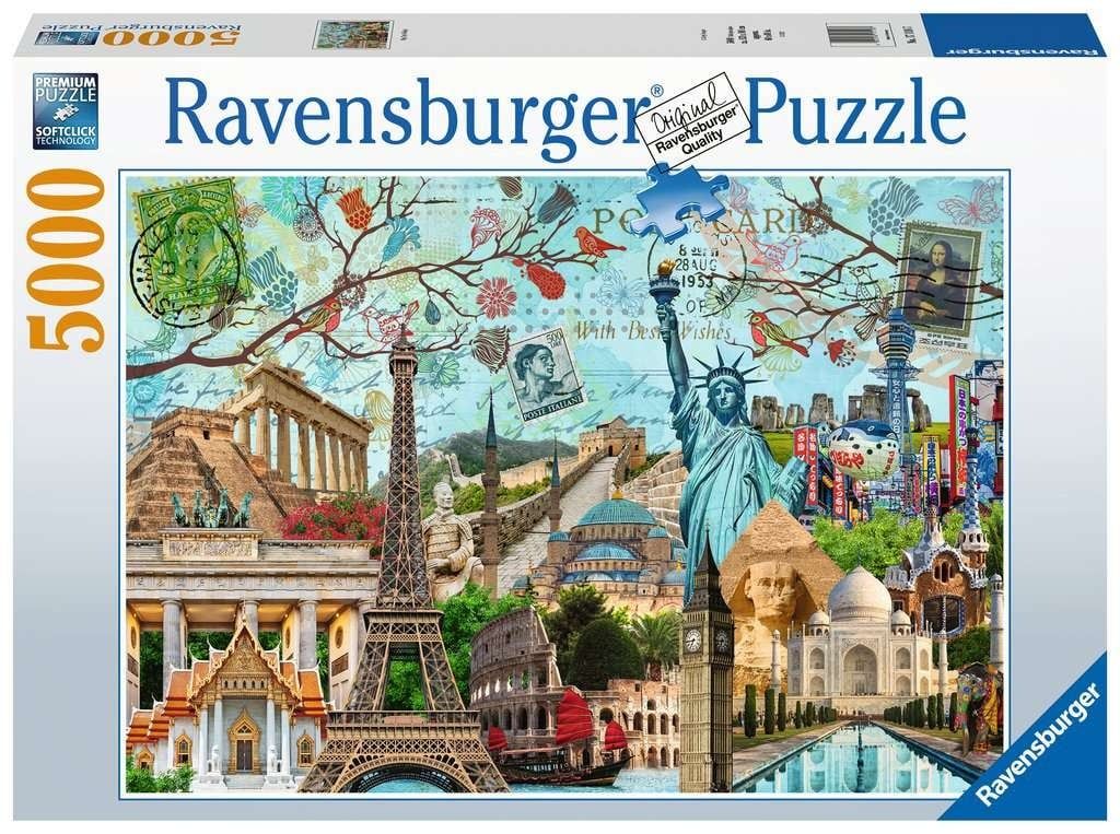 5000 pcs - Big Cities Collage