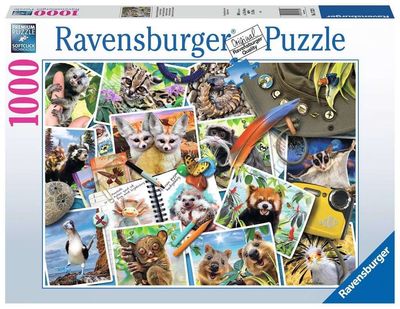 1000 pcs - A Traveler&#39;s Animal Journal