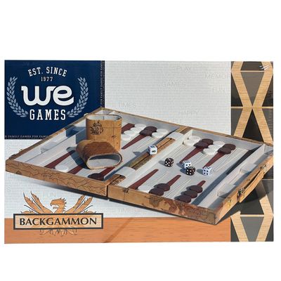 Backgammon Set 18&quot; World Map