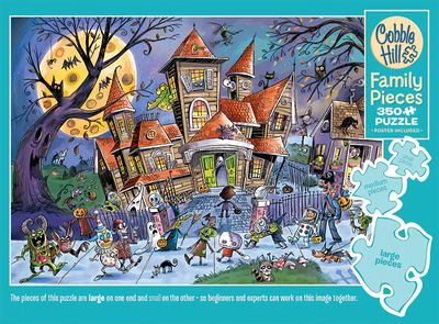 350 pcs - Haunted House (Family Puzzle)