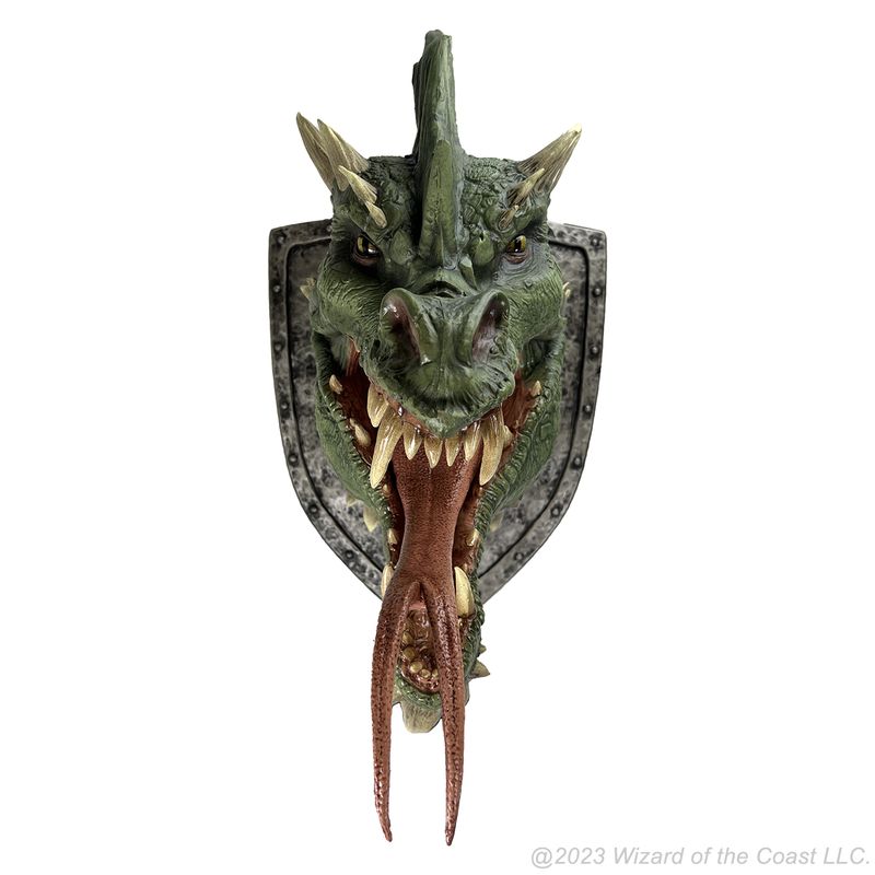 D&amp;D Green Dragon Trophy Plaque