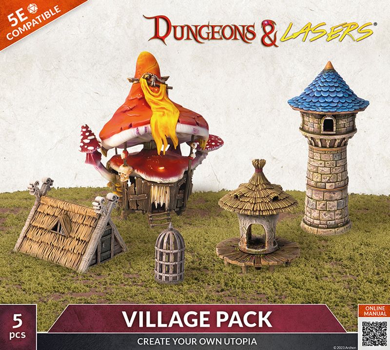 Dungeons &amp; Lasers: The Village Pack