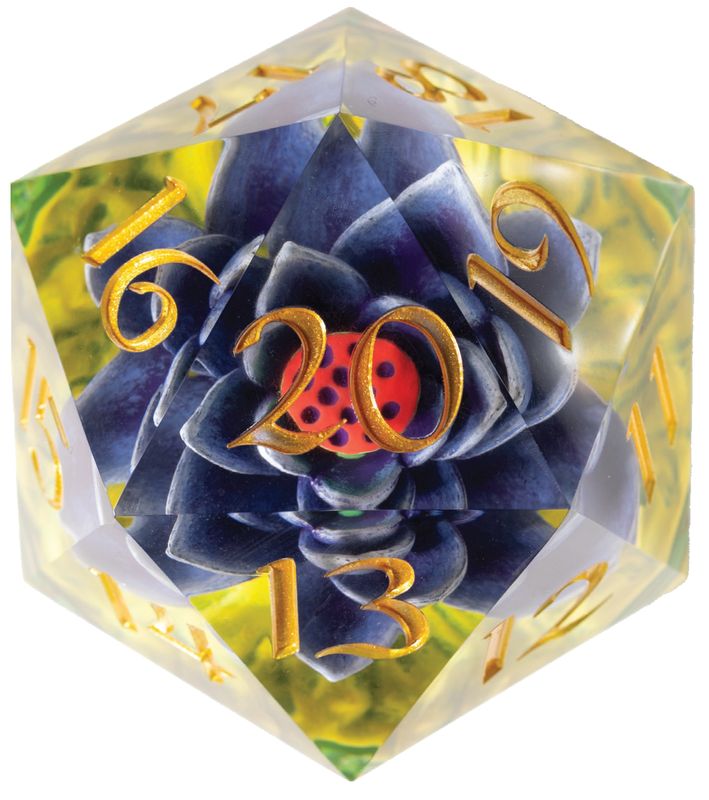 Magic The Gathering TCG: D20 Black Lotus (54mm)