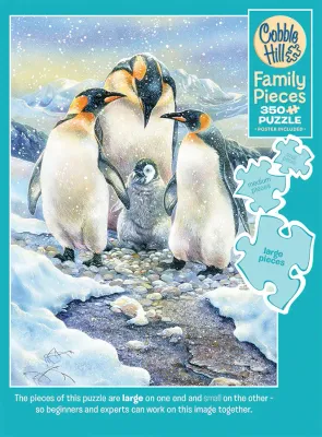350 pcs - Penguin Family (Family Puzzle)