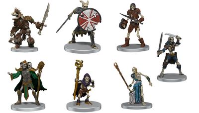 D&amp;D Icons of the Realms: Undead Armies - Skeletons Premium Painted Miniature Set