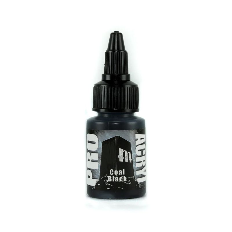 Pro Acryl: Bold Coal Black Paint