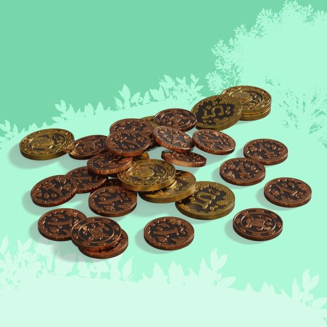 Hamlet: The Village Building Game - Metal Coins