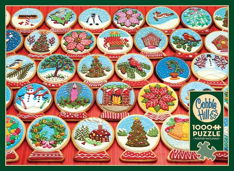 1000 pcs - Snow Globe Cookies
