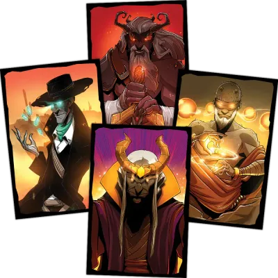 Dice Throne: Dice Throne Adventures Boss Deck - Sleeve Bundle