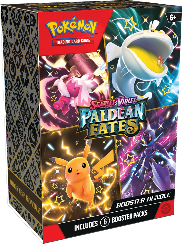 Pokemon TCG - Scarlet &amp; Violet: Paldean Fates Booster Bundle