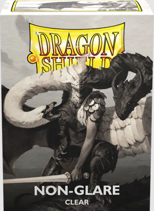 Sleeves - 63x88mm - Dragon Shield - 100/pk - Non-Glare - Clear