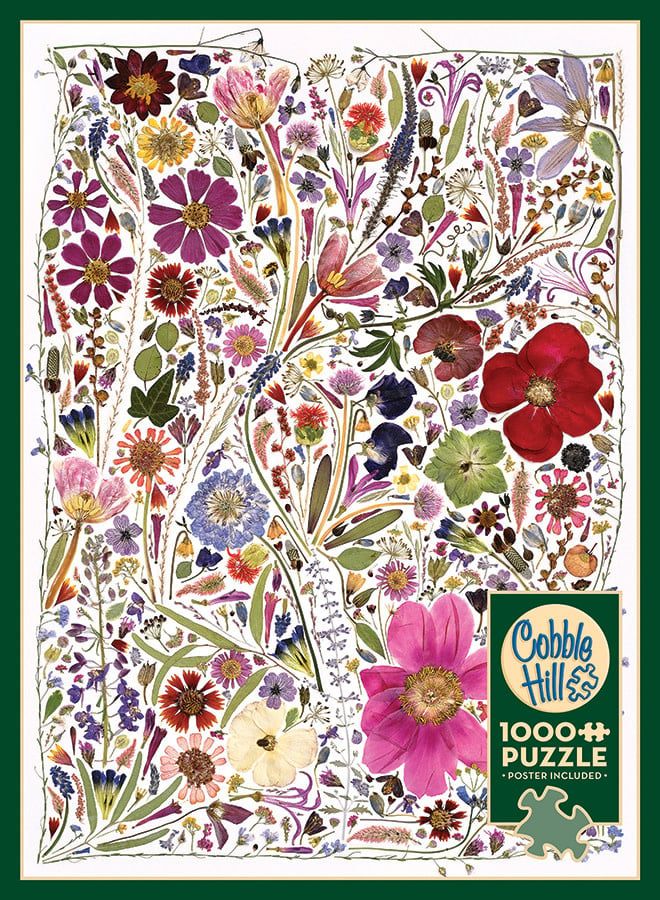 1000 pcs - Flower Press: Spring