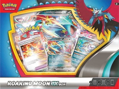 Pokemon TCG - Roaring Moon EX Box