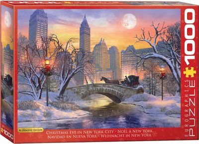 1000 pcs - Christmas Eve in New York City