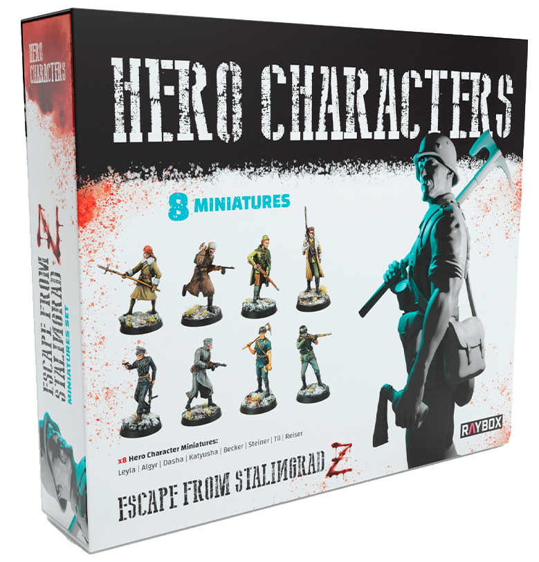Escape from Stalingrad Z: Hero Miniatures