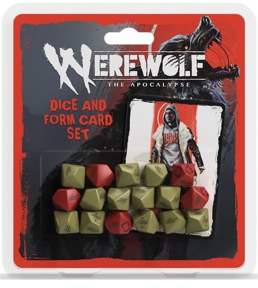 Werewolf: The Apocalypse RPG - Dice &amp; Form Cards