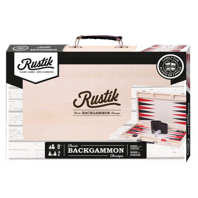 Deluxe Backgammon in Wooden Case