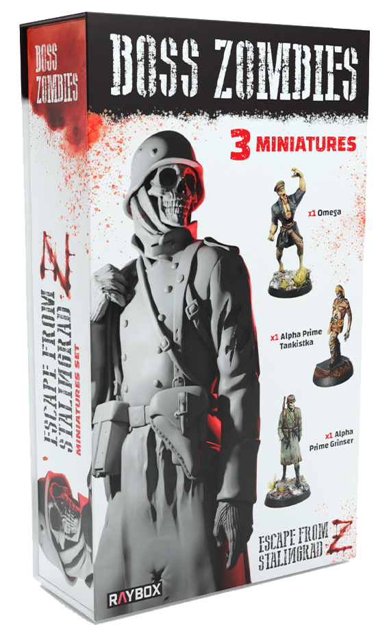 Escape from Stalingrad Z: Boss Zombie Miniatures