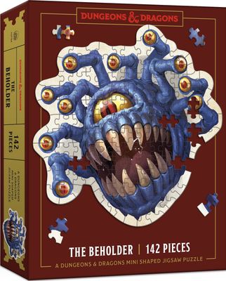 142 pcs - Dungeons &amp; Dragons Mini Shaped Puzzles -  The Beholder