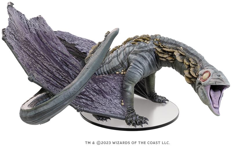 D&amp;D Icons of the Realms: Adult Deep Dragon Premium Painted Miniature