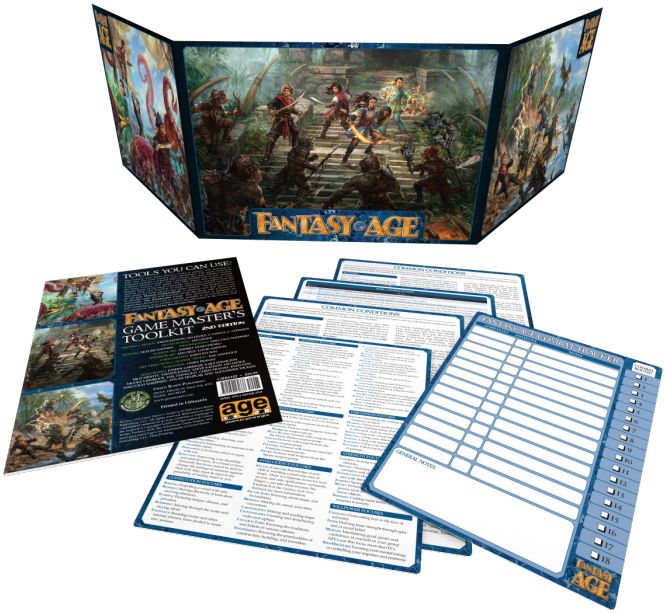 Fantasy Age RPG Second Edition - Game Master&#39;s Toolkit