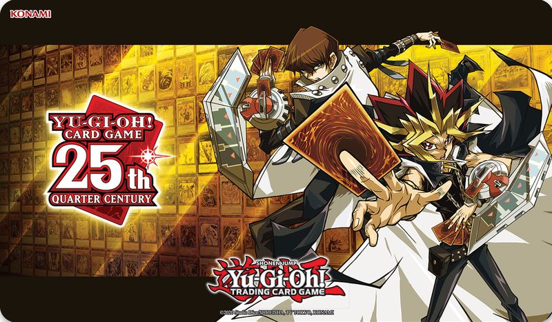 Playmat - Yu-Gi-Oh: Yugi &amp; Kaiba Quarter Century