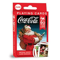 Playing Cards - Coca Cola: Vintage Santa