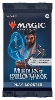 Magic the Gathering TCG Murders at Karlov Manor Play Booster Pack