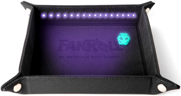 Dice Tray - Shadowlight with D20