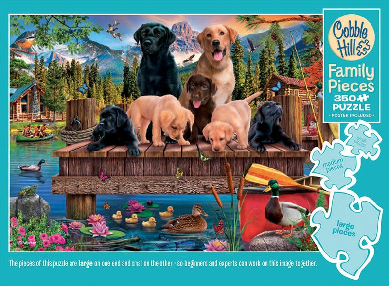 350 pcs - Pups &amp; Ducks (Family Puzzle)