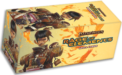 Pathfinder RPG 2E Spell Cards - Rage of Elements