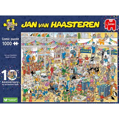 1000 pcs - Jan van Haasteren: 10th Anniversary